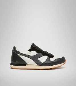 Diadora Camaro Icona Joggesko Herre Svarte Hvite | Norge-403978